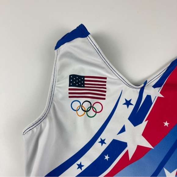 GK Elite Majestic Pride 2020 (2021) Olympic Trials Replica Leotard Child Large - Picture 3 of 4